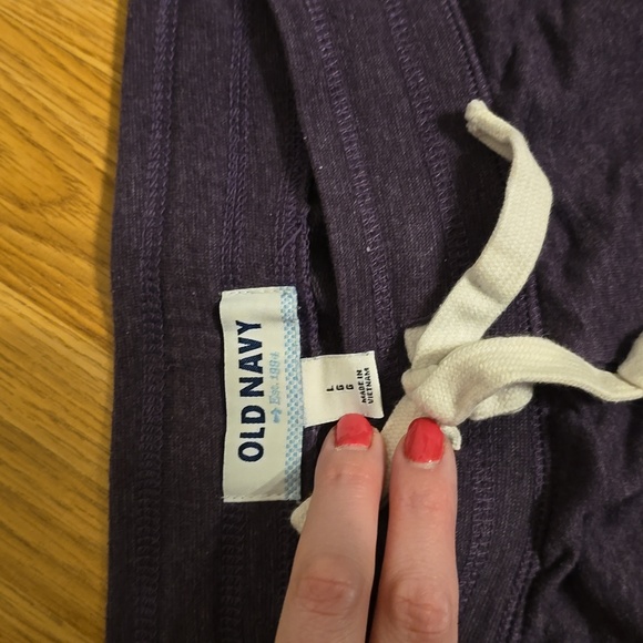 Old Navy Lightweight Purple Jogger - Picture 2 of 4